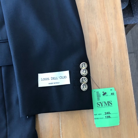 NWT Louis Dell Olio Mens Suit Blazer 40R - Picture 5 of 8